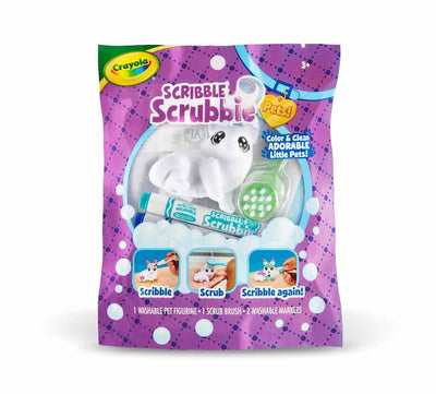 Crayola Scribble Scrubbie Pets, 1 count (Pouch)