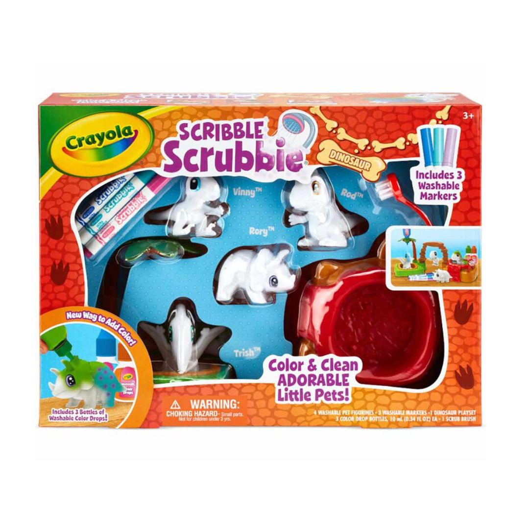 Crayola: Scribble Scrubbie Pets Dinosaur Island Playset