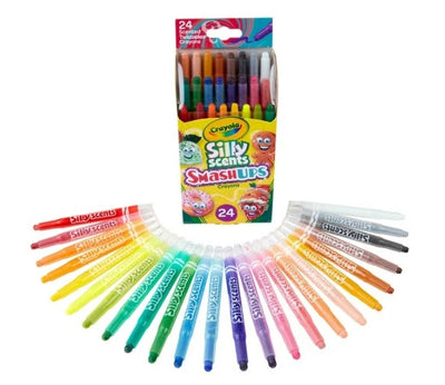 Crayola Silly Scents™ Smash Ups Mini Twistables Scented Crayons, 24 count