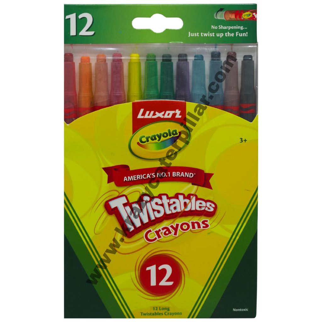 Crayola: Twistable Crayons 12 Count