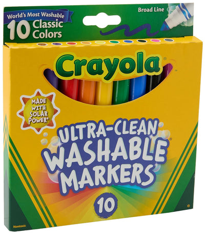Crayola Ultra Clean Washable Marker 10 Count