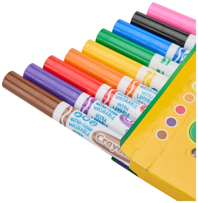 Crayola Ultra Clean Washable Marker 10 Count