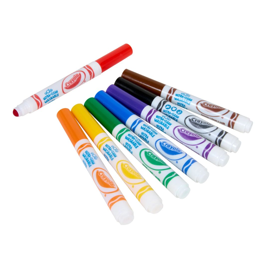 Crayola: Ultra-Clean Washable Markers, 8 Count