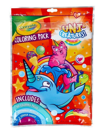 Crayola Uni Creatures - Colouring Pack