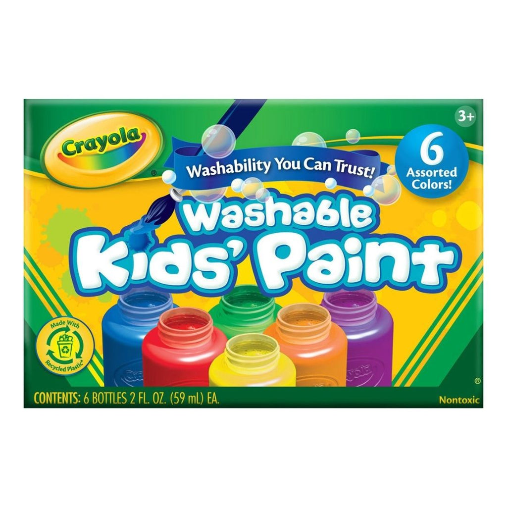 Crayola: Washable Kids Paint - 6 Count