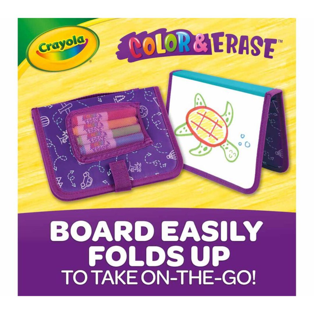 Crayola: Color & Erase Reusable Travel Board