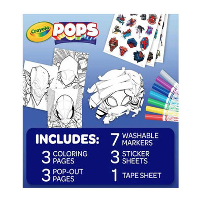 Crayola: POPs 3D Art- Spider-Man