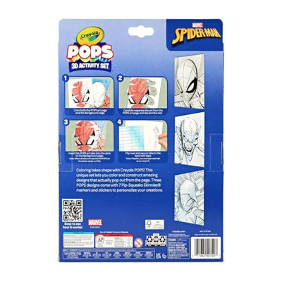 Crayola: POPs 3D Art- Spider-Man