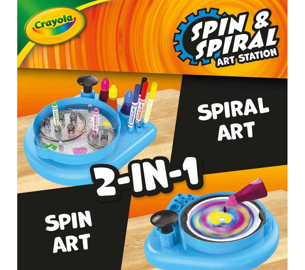 Crayola: Spin & Spiral Art Station 2.0