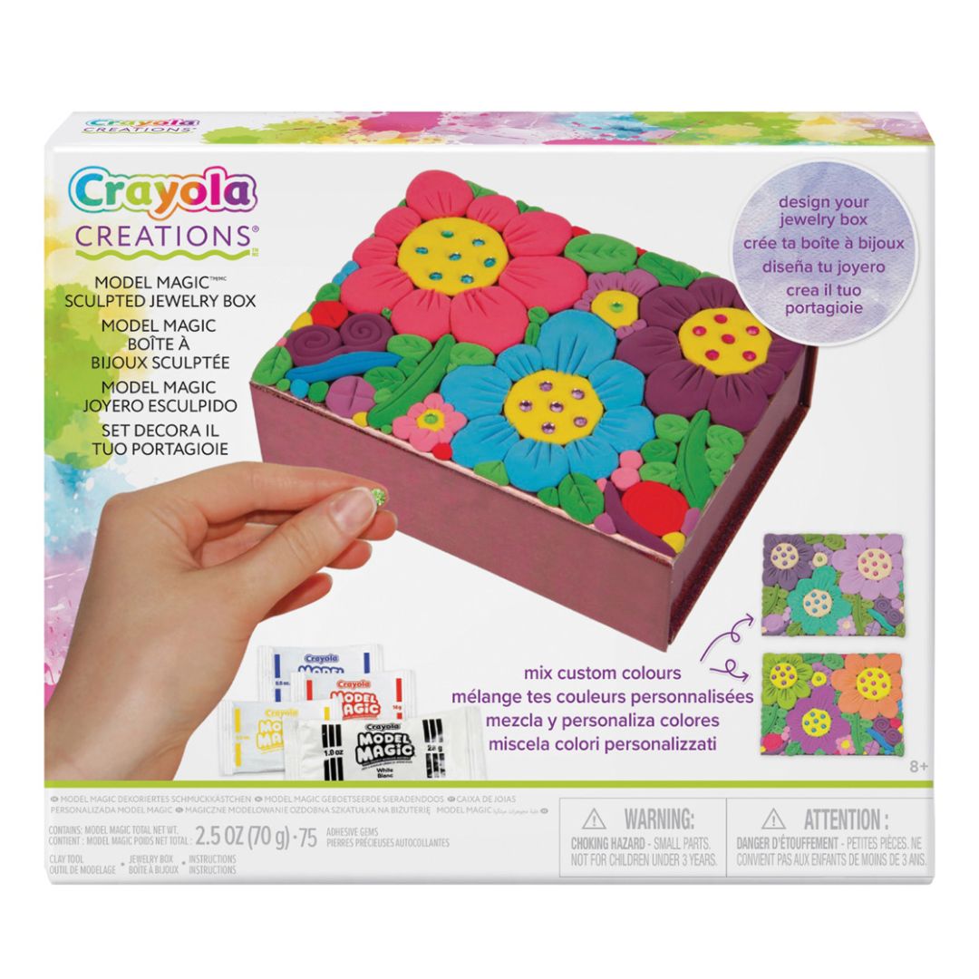 Crayola®: Creations® - Model Magic Sculpted Jewelry Box