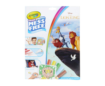 Crayola Color Wonder Mess Free Colouring Book - Disney The lion King