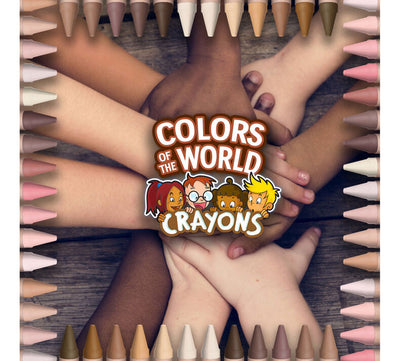 Crayola Colors Of The World Crayons, 24 Count