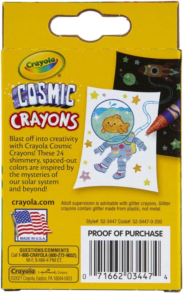 Crayola Cosmic Crayons 24 Count