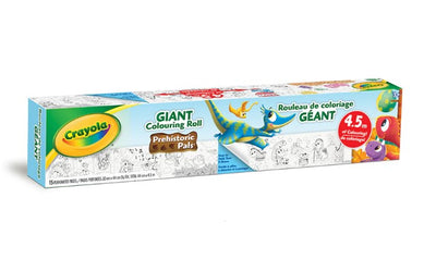 Crayola Giant Colouring Roll Prehistoric Pals