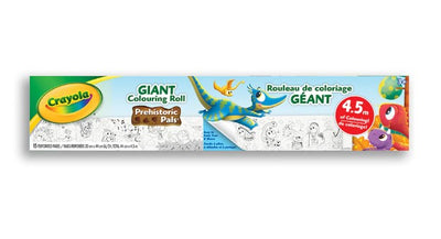 Crayola Giant Colouring Roll Prehistoric Pals