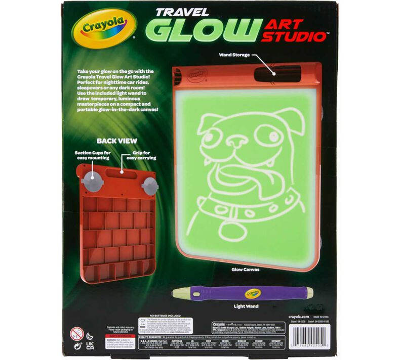 Crayola Glow Art Studio - Glow In The Dark Canvas