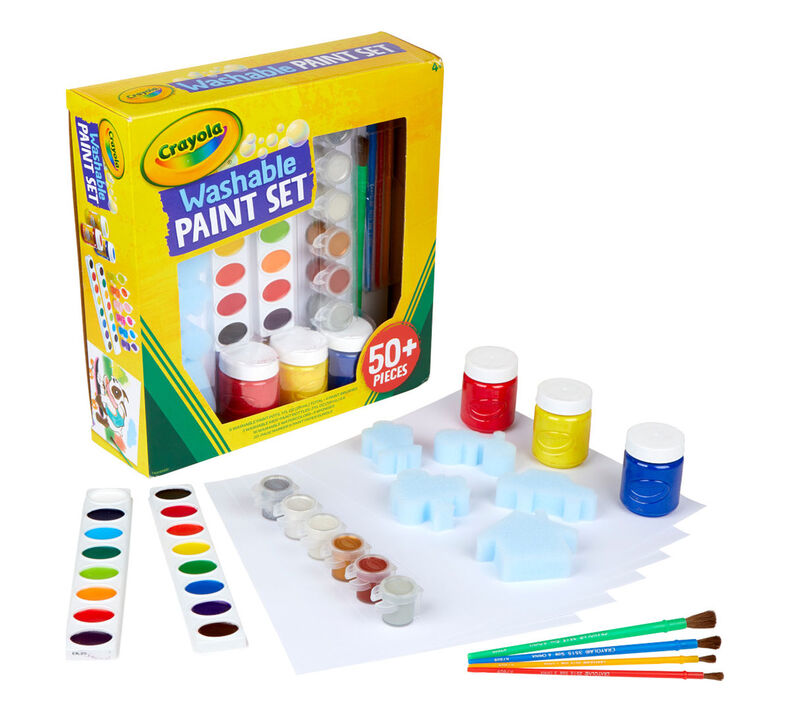 Crayola Washable Paint Set - 50+ Pieces