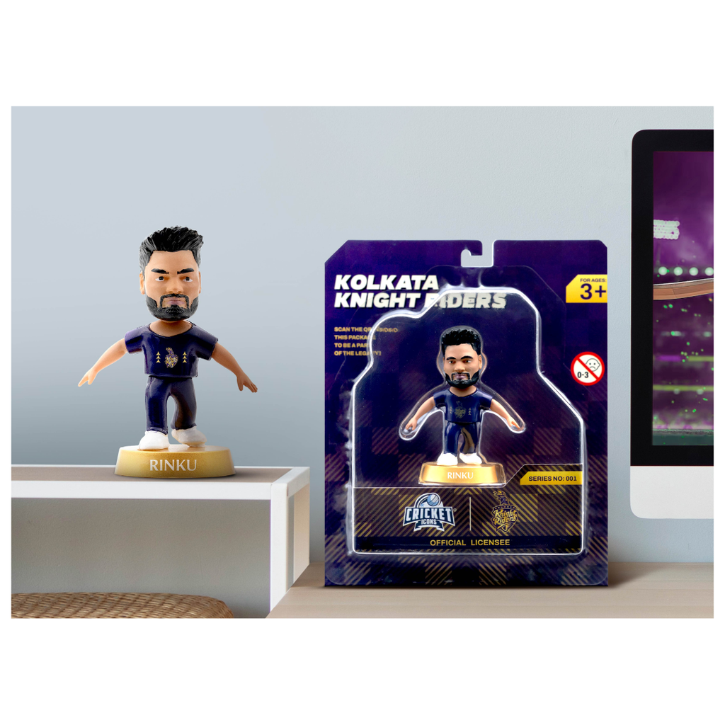 Cricket Icons: Kolkata Night Riders Miniature Single Pack - Rinku Singh