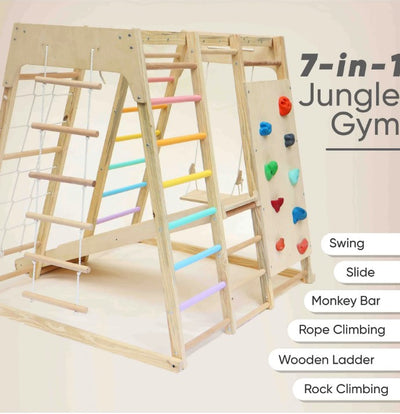 Curious Cub 7-in-1 Jungle Gym