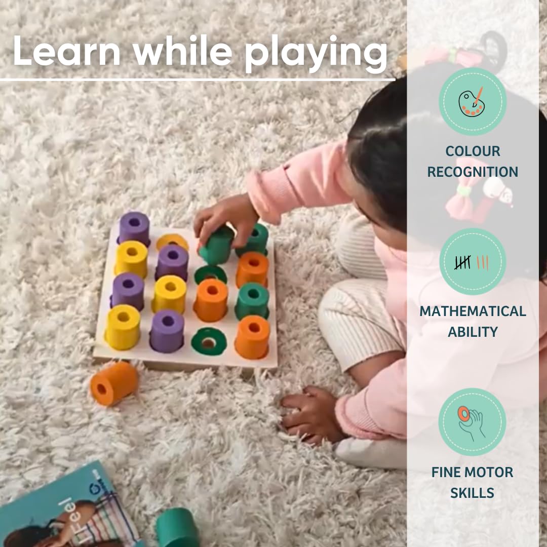 Stacking Cub Curious Cub Stacking & Colour Matching – Krazy Caterpillar