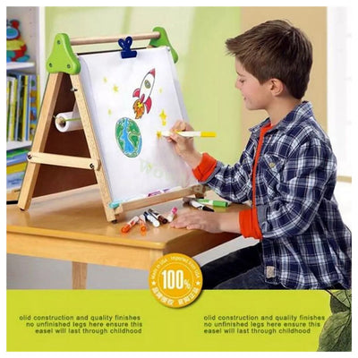 Discovery Kids Wooden Tabletop Easel