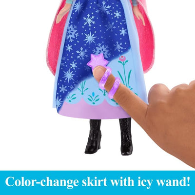 Disney Frozen Magical Skirt Anna Fashion Doll With Colour-Change Skirt