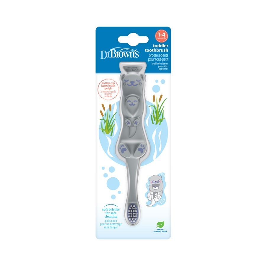 Dr. Brown’s™ Toddler Toothbrush, Otter, 1-Pack
