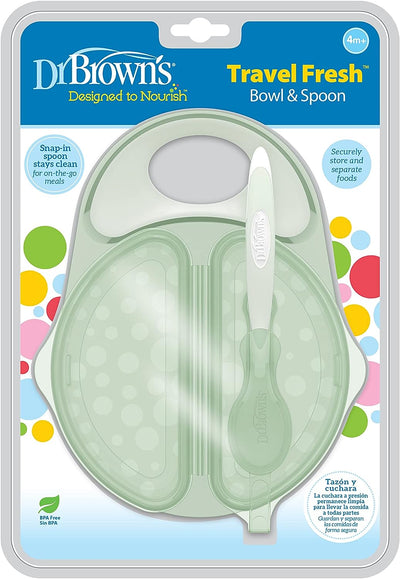 Dr. Brown's Travel Fresh Bowl and Spoon
