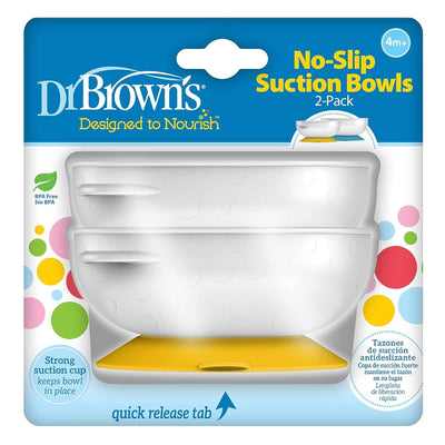 Dr. Brown's™ No-Slip Suction Bowl, 2-Pack