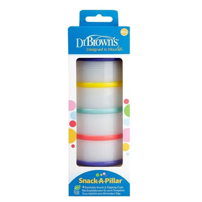 Dr. Brown's Snack-A-Pillar Stackable Snack & Dipping Cups