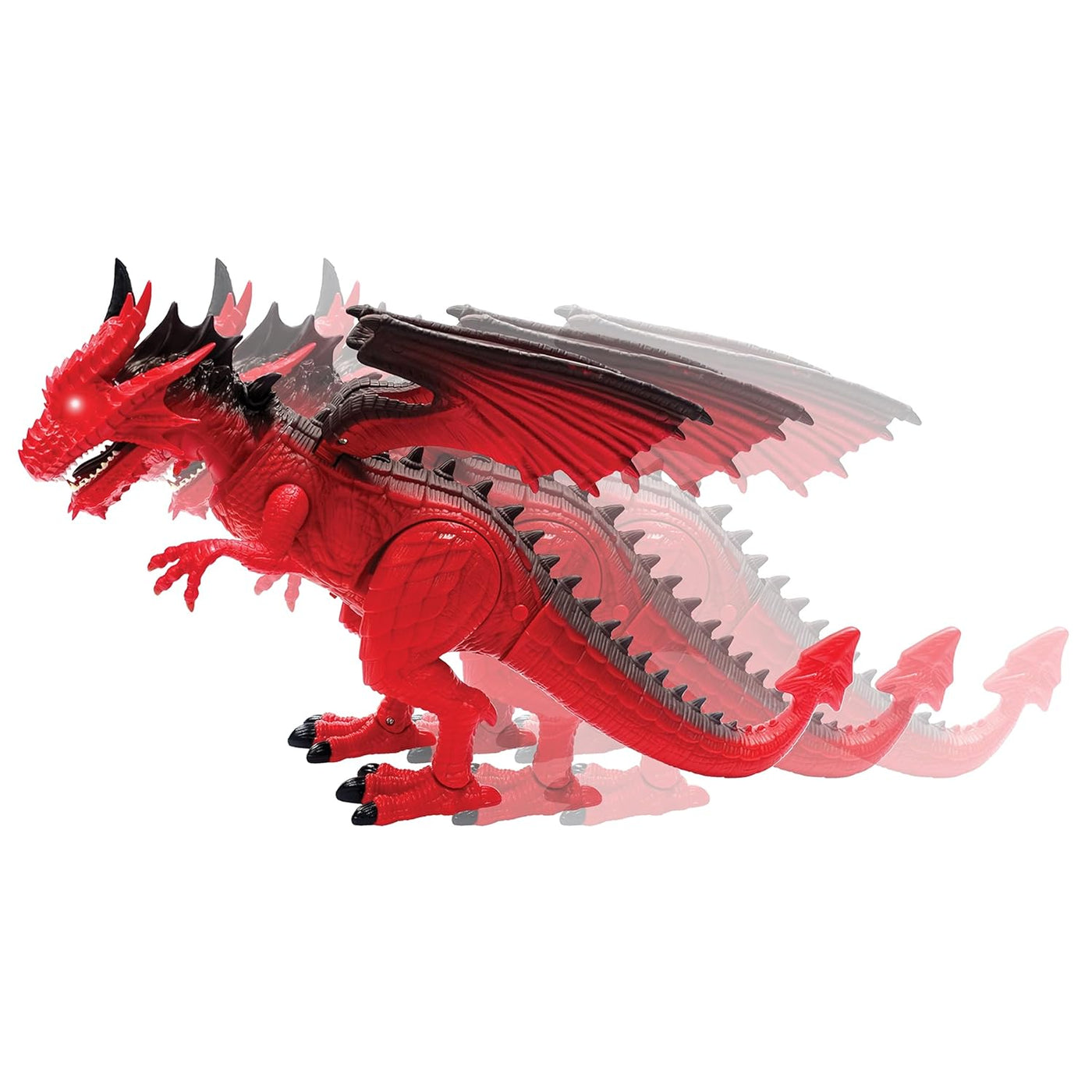 Dragon-I Mighty Megasaur Lights and Sound Dragon (Red)