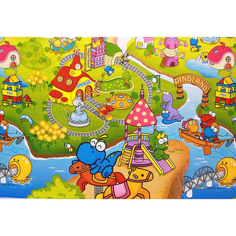 Dwinguler Dino Land Play Mat