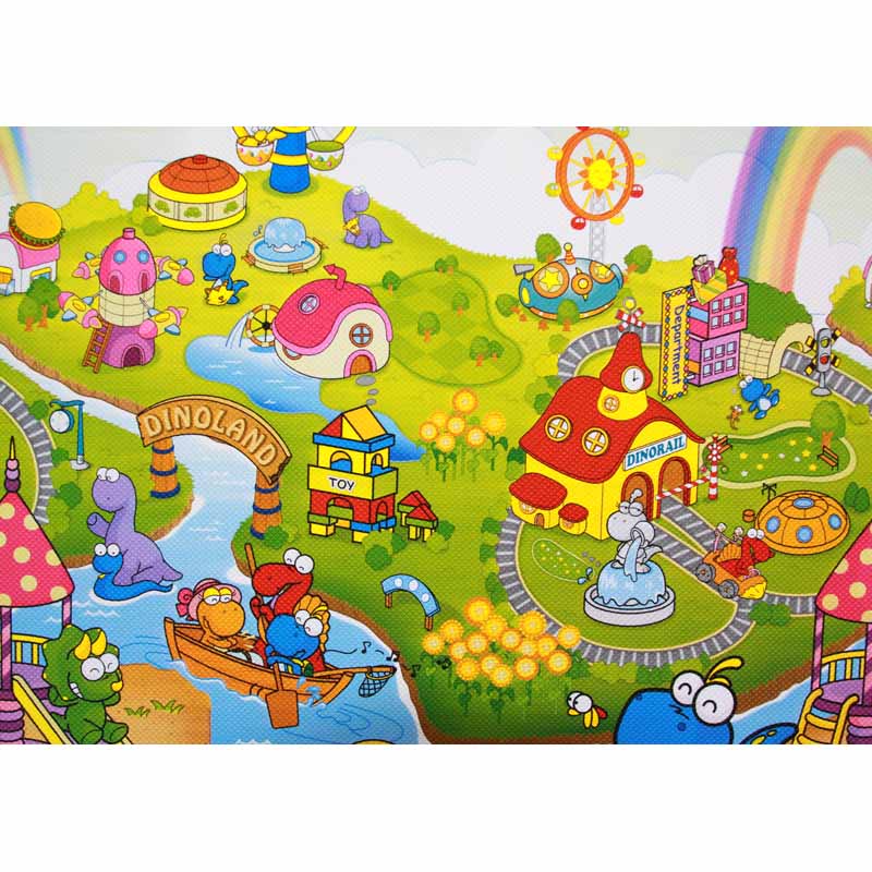 Dwinguler Dino Land Play Mat