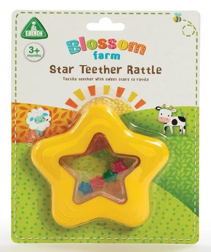 ELC Blossom Farm - Star Teether Rattle