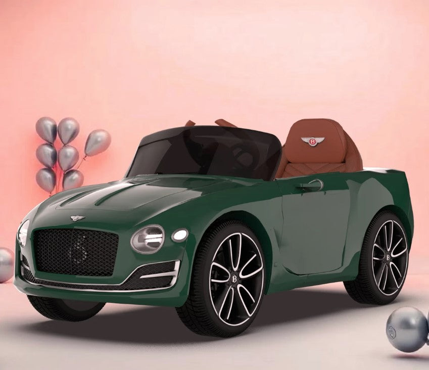 EMotorad: Formula Fun- BENTLEY EXP12 Ride-On Car for Kids-(Green)