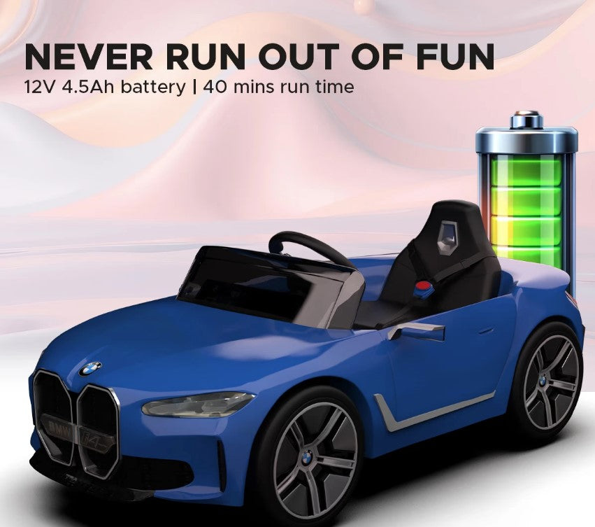 EMotorad Formula Fun BMW i4 Ride-On Car-Blue