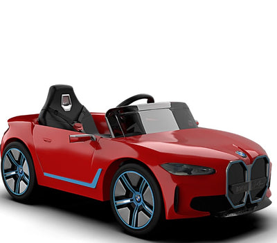 EMotorad Formula Fun BMW i4 Ride-On Car for Kids-(Red)