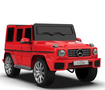 EMotorad Formula Fun Mercedes Benz G-Wagon Ride-On Car for Kids (Red)