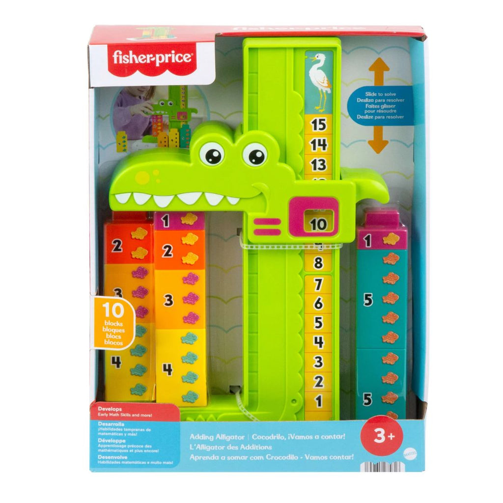 Fisher-Price: Adding Alligator - Educational Toy