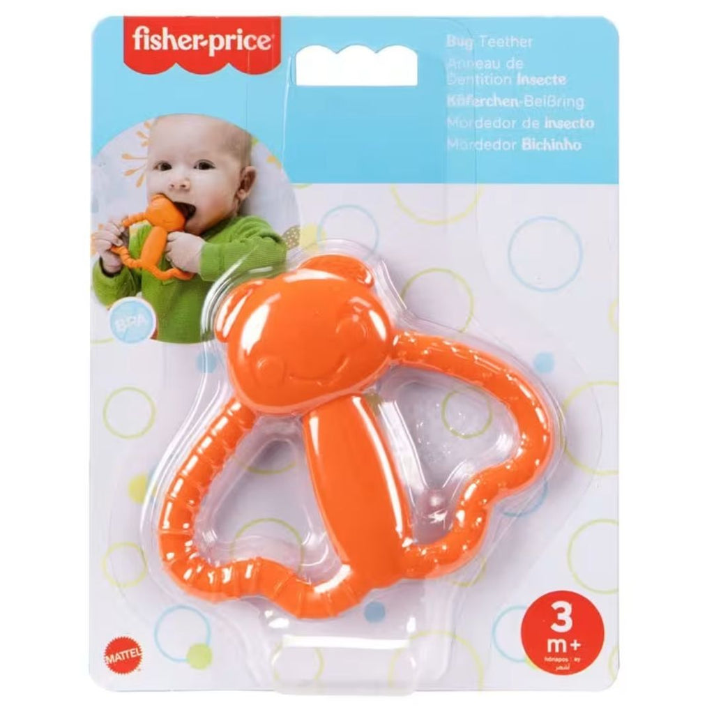 Fisher-Price: Bug Teether - Orange
