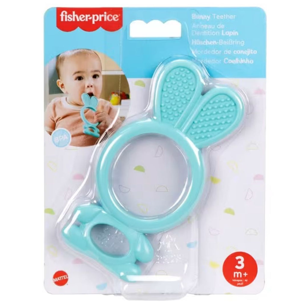 Fisher-Price: Bunny Teether - Blue