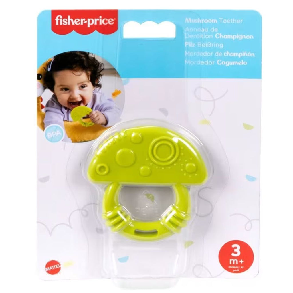 Fisher-Price: Mushroom Teether - Green