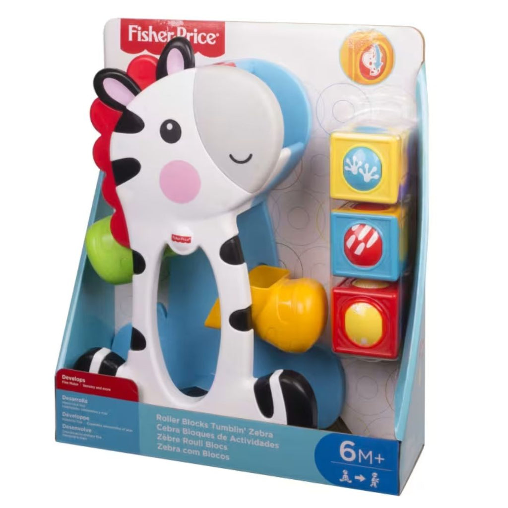 Fisher-Price: Roller Blocks Tumblin Zebra