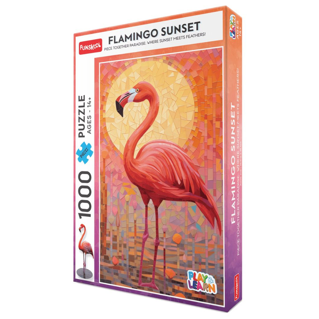 Funskool: Flamingo Sunset - 1000 Pcs Puzzle
