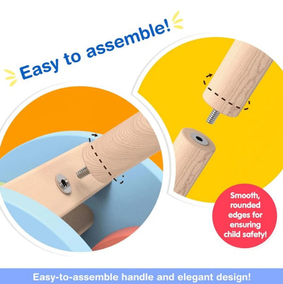 Funskool Giggles Wooden Rattle Strider