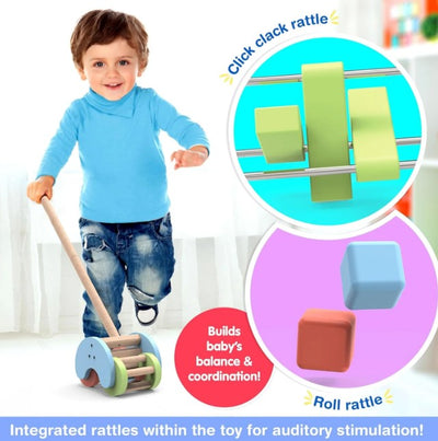 Funskool Giggles Wooden Rattle Strider