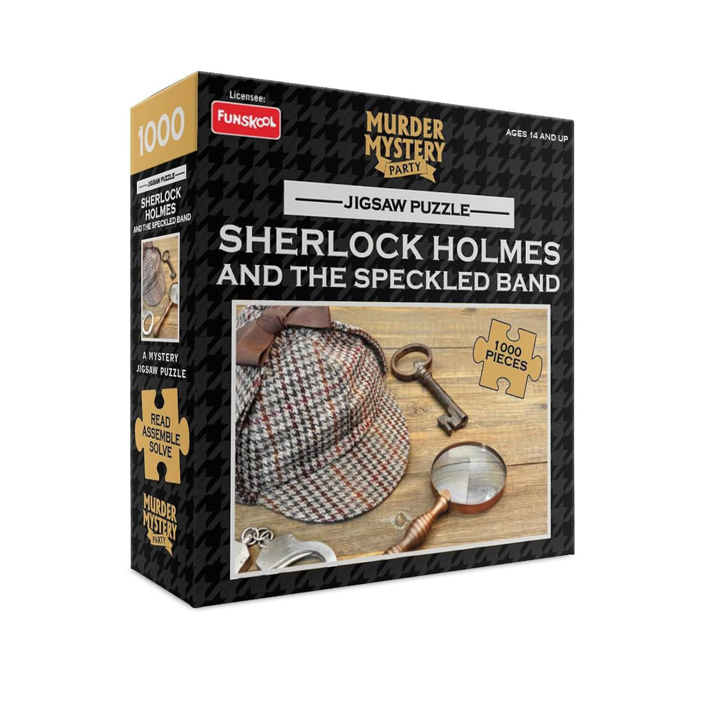 Funskool: Sherlock Holmes and The Speckled Band Jigsaw Puzzle (1000 pieces )