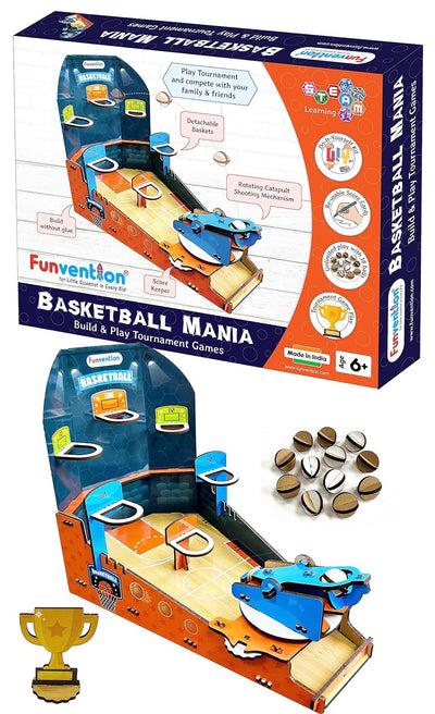 Funvention Basketball Mania DIY STEM Learning Kit