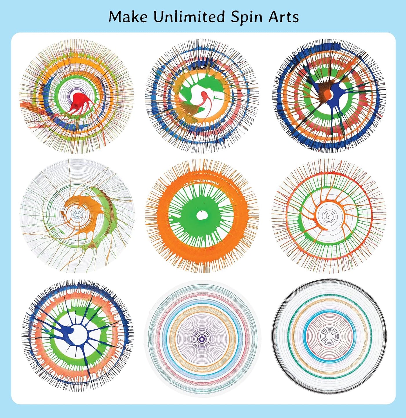 Funvention: DIY Spin Art Machine & Drawbot Paint Craft Kit