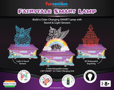 Funvention: Fairytale Smart Lamp  Sound & Light Controlled Lamp - STEM Learning DIY Utility Kit